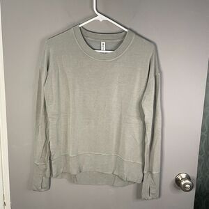 Athleta Womens XXS Long Sleeve Pullover Stretchy Sweater with Thumbholes